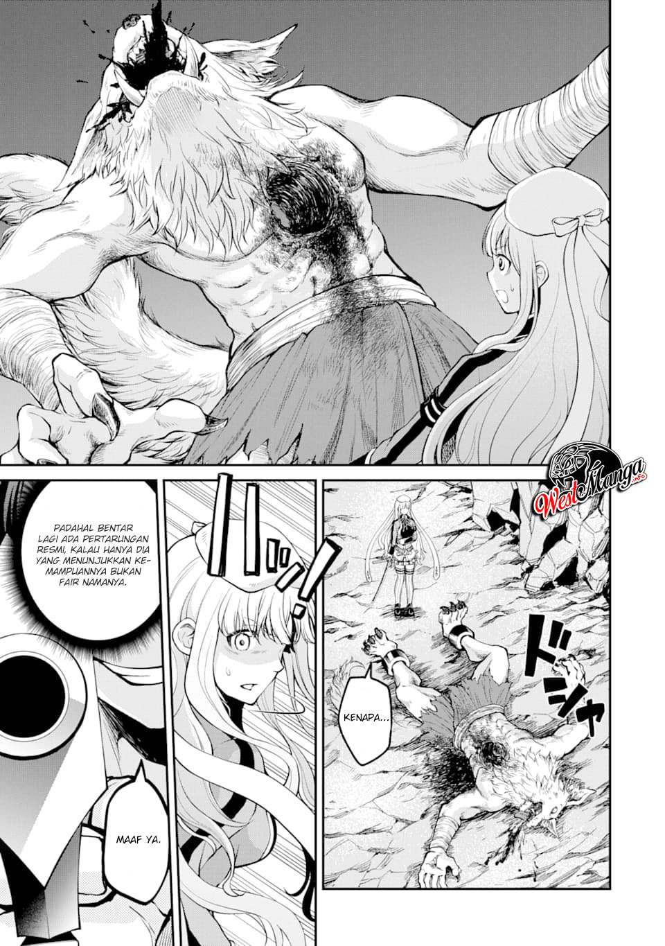 Saisoku Musou No B-kyuu Mahou Tsukai Chapter 06.1 Bahasa Indonesia